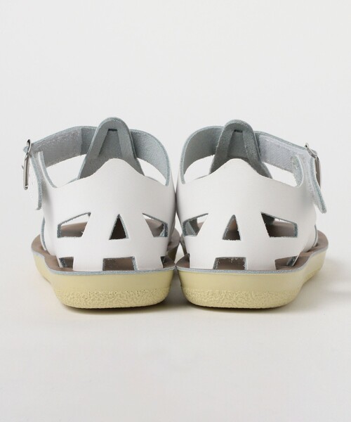 こども ビームス（コドモビームス）の「SALT WATER SANDALS / Shark ウォッシャブル レザー サンダル（約13～19cm）（サンダル・キッズ・ブラウン系その他5/ホワイト・US6(約14.3cm)/US7(約15.1cm)/US9(約16.3cm)/US10(約17.4cm)/US11(約18.2cm)/US12(約19.2cm)/US5(約13.3cm)）」の10枚目の写真
