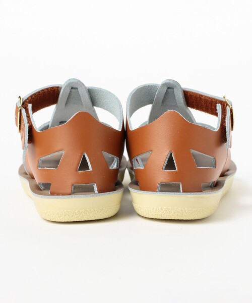 こども ビームス（コドモビームス）の「SALT WATER SANDALS / Shark ウォッシャブル レザー サンダル（約13～19cm）（サンダル・キッズ・ブラウン系その他5/ホワイト・US6(約14.3cm)/US7(約15.1cm)/US9(約16.3cm)/US10(約17.4cm)/US11(約18.2cm)/US12(約19.2cm)/US5(約13.3cm)）」の16枚目の写真