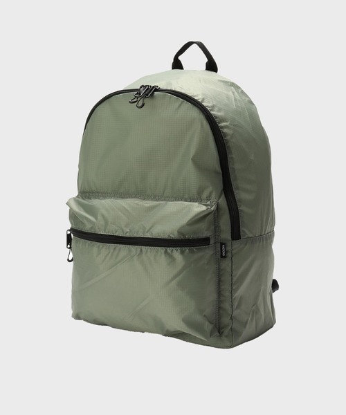 PACKING（パッキング）の「【PACKING/パッキング】別注 2WAYパッカブルバックパック（バックパック/リュック・メンズ・ネイビー/イエロー/オレンジ/グレー/チャコールグレー/ワインレッド/グリーン/ブラウン/ブラック/ブルー/パープル/ブルー系その他・FREE）」の4枚目の写真