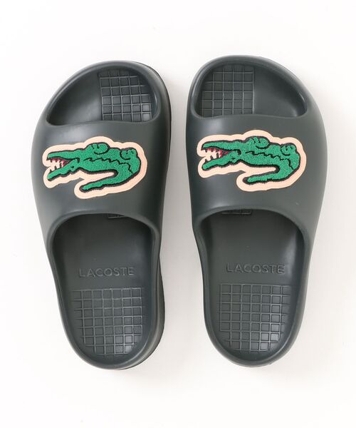 すぐ届く【LACOSTE】サーブスライド2.0 ワニロゴ 快適サンダル Amazon | Lacoste メンズ サーブ スライド 2.0 サンダル, Dk Blu