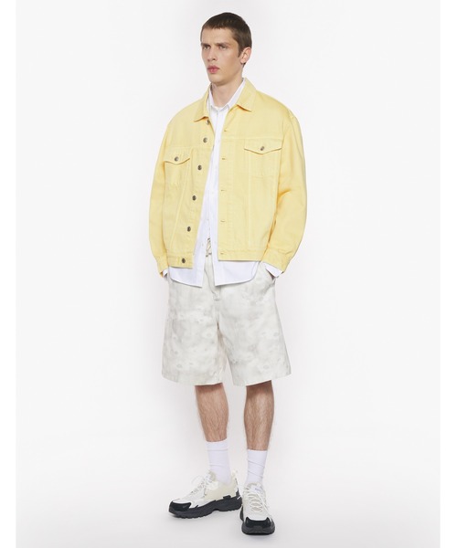 【美品】MAISON KITSUNE メゾンキツネ　ジップ　デニム　ブルゾン ZIPPED HOODED DENIM BLOUSON | Maison Kitsuné