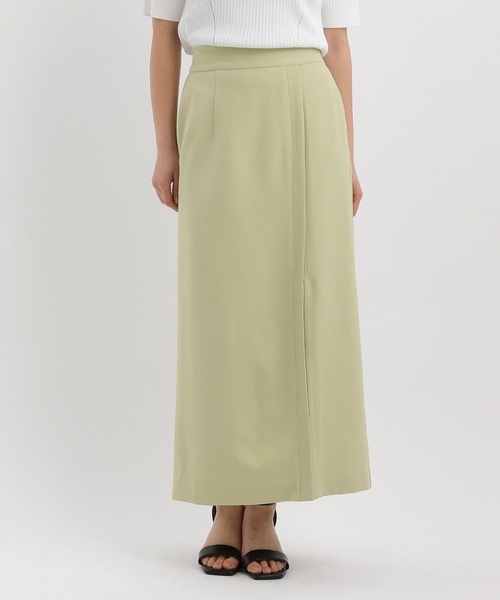 Andemiu(アンデミュウ)の「サイドZIP IラインスカートⅡ451839(スカート・レディース・イエロー系その他/アイボリー/ブラック・SMALL/MEDIUM)」の11枚目の写真