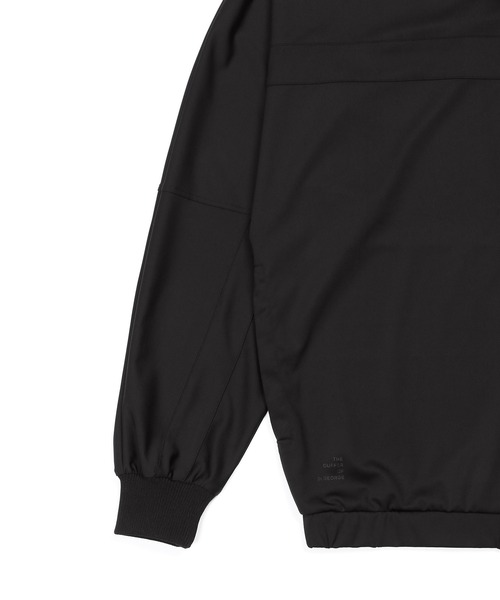 The DUFFER of ST.GEORGE（ザダファーオブセントジョージ）の「ZERO GRAVITY TRUCK JACKT ：ゼログラビティ セットアップ トラックジャケット（ジャージ・メンズ・チャコールグレー/ブラック・MEDIUM/LARGE/X-LARGE）」の12枚目の写真