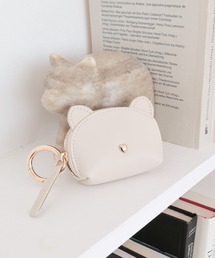 T・S・L（ティーエスエル）の「ネコキーケースポーチチャーム【詳細動画あり】（キーケース/キーアクセサリー）」