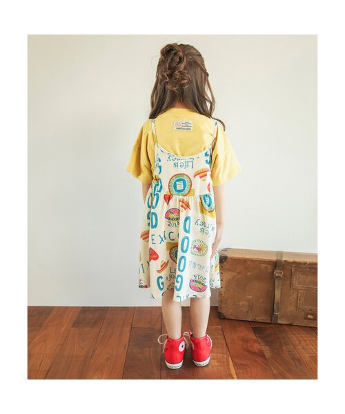 BREEZE(ブリーズ)の「【吸水速乾/リンク】イージーケア リゾートワンピース(ワンピース・キッズ・オフホワイト/ネイビー・140/90/100/110/120/80/130)」の10枚目の写真