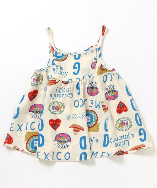 BREEZE(ブリーズ)の「【吸水速乾/リンク】イージーケア リゾートワンピース(ワンピース・キッズ・オフホワイト/ネイビー・140/90/100/110/120/80/130)」の14枚目の写真