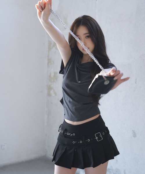 SAISON DE PAPILLON(セゾンドパピヨン)の「ドレープネックカットソーTシャツ【ZOZOTOWN限定アイテム】(Tシャツ/カットソー・レディース・チャコール/グレー/ホワイト・フリー)」の17枚目の写真