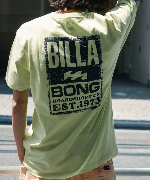 BILLABONG(ビラボン)の「BILLABONG メンズ ADVISORY TAG Tシャツ 【2025年夏モデル】/ビラボンバックプリント半袖Tシャツ(Tシャツ/カットソー・メンズ・ホワイト/ライトブルー/ブラック/イエロー系その他・LARGE/X-LARGE/MEDIUM/SMALL)」の4枚目の写真
