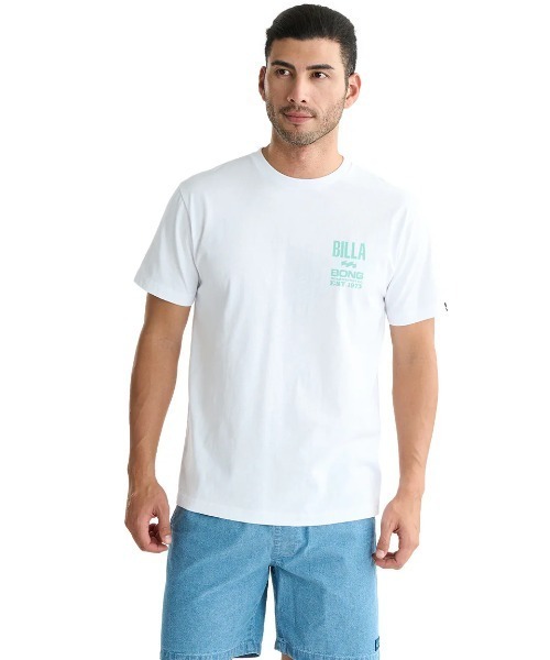 BILLABONG(ビラボン)の「BILLABONG メンズ ADVISORY TAG Tシャツ 【2025年夏モデル】/ビラボンバックプリント半袖Tシャツ(Tシャツ/カットソー・メンズ・ホワイト/ライトブルー/ブラック/イエロー系その他・LARGE/X-LARGE/MEDIUM/SMALL)」の13枚目の写真
