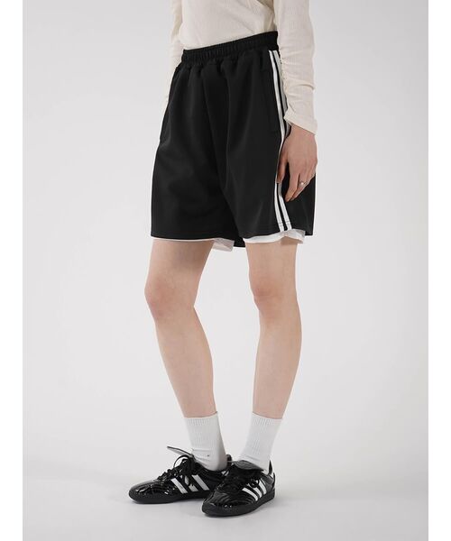 :ETHROF（イーサオブ）の「SIDELINE HALF TRACK PANTS（その他パンツ・レディース・オフホワイト/ブラック・FREE）」の7枚目の写真