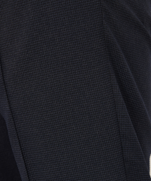 DESIGNWORKS(デザインワークス)の「【吸水速乾 / 360°ストレッチ】TRABEST ウールライク ピンタック パンツ / スラックス(スラックス・メンズ・ブルー/ライトベージュ/ダークネイビー/ストライプ・44/46/48/50/52)」の10枚目の写真