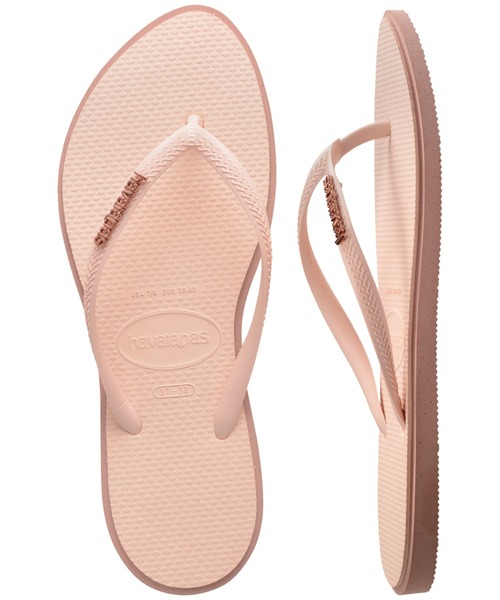 havaianas（ハワイアナス）の「havaianas (ハワイアナス) /Slim Point サンダル ラバービーチサンダル（サンダル・レディース・グレー/ダークブラウン/ブルー/ローズ/ゴールド・23/22/25.5/24.5）」の11枚目の写真