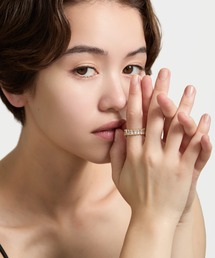 THE LIMELY（ザライムリー）の「ジルコニアアレイリング（リング）」