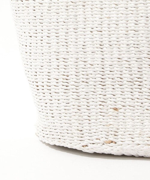 TOMORROWLAND （トゥモローランド）の「BUCKET BAGGAGE BASKET ミニ（かごバッグ・レディース・ホワイト・FREE）」の8枚目の写真