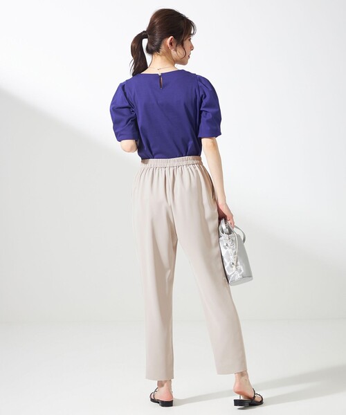 ANY SIS(エニィスィス)の「サラキレイ テーパードパンツ(その他パンツ・レディース・スカイブルー系/アイボリー系/ネイビー系・1/2/3)」の22枚目の写真