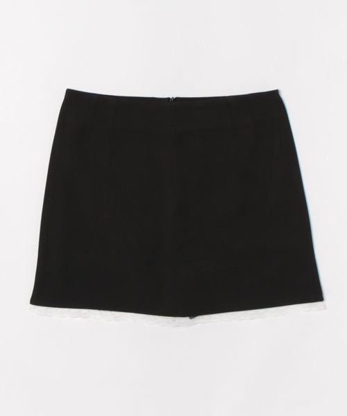 WEGO（ウィゴー）の「WEGO/インナーパンツ付き裾レースタイトスカート（スカート・レディース・グレー/ブラック・SMALL/MEDIUM）」の9枚目の写真