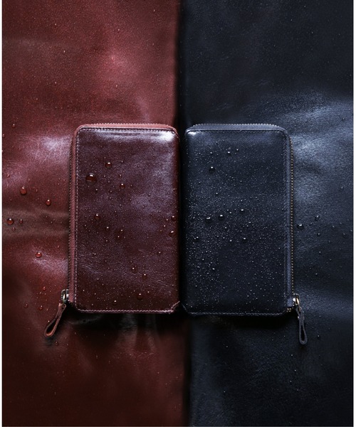 Hallelujah（ハレルヤ）の「長財布 小さい 防水 TIDY2.0 Noble バッファローレザー（財布・メンズ・ブラック/ブラウン・FREE）」の7枚目の写真