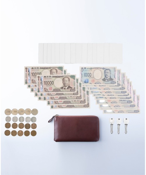 Hallelujah（ハレルヤ）の「長財布 小さい 防水 TIDY2.0 Noble バッファローレザー（財布・メンズ・ブラック/ブラウン・FREE）」の8枚目の写真