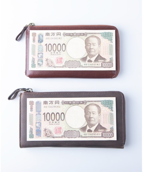 Hallelujah（ハレルヤ）の「長財布 小さい 防水 TIDY2.0 Noble バッファローレザー（財布・メンズ・ブラック/ブラウン・FREE）」の11枚目の写真