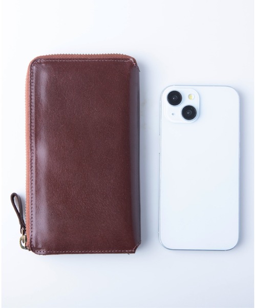 Hallelujah（ハレルヤ）の「長財布 小さい 防水 TIDY2.0 Noble バッファローレザー（財布・メンズ・ブラック/ブラウン・FREE）」の12枚目の写真