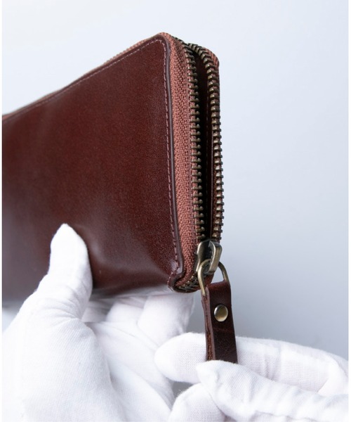 Hallelujah（ハレルヤ）の「長財布 小さい 防水 TIDY2.0 Noble バッファローレザー（財布・メンズ・ブラック/ブラウン・FREE）」の17枚目の写真