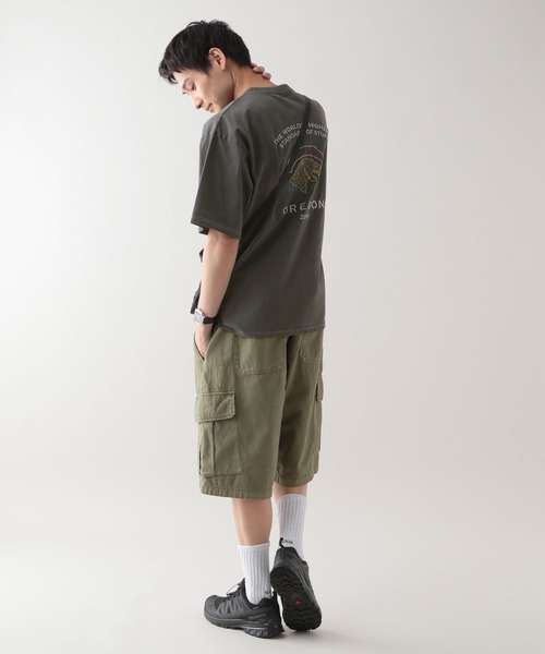 POLeR(ポーラー)の「【POLeR/ポーラー】ピグメント/スーベニア刺繍Tシャツ(Tシャツ/カットソー・メンズ・ホワイト/ブラック・LARGE/MEDIUM)」の11枚目の写真