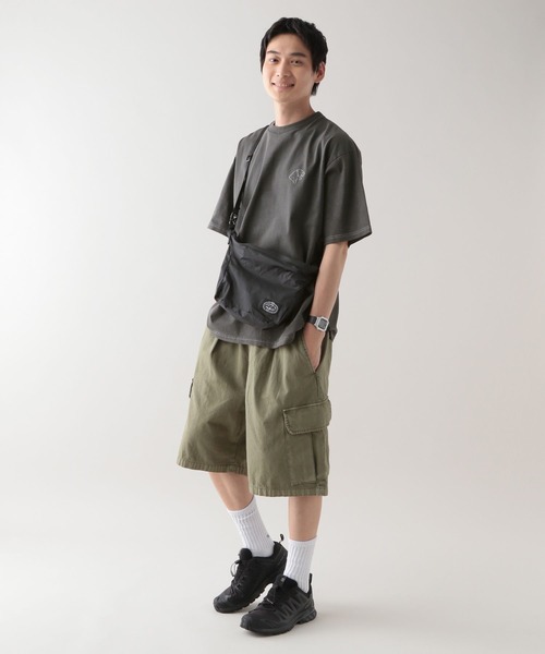 POLeR(ポーラー)の「【POLeR/ポーラー】ピグメント/スーベニア刺繍Tシャツ(Tシャツ/カットソー・メンズ・ホワイト/ブラック・LARGE/MEDIUM)」の10枚目の写真