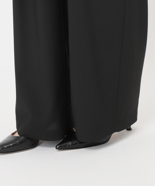 journal standard L'essage（ジャーナルスタンダードレサージュ）の「Vネックオールインワン（つなぎ/オールインワン・レディース・ブラック/ブラウン・FREE）」の17枚目の写真