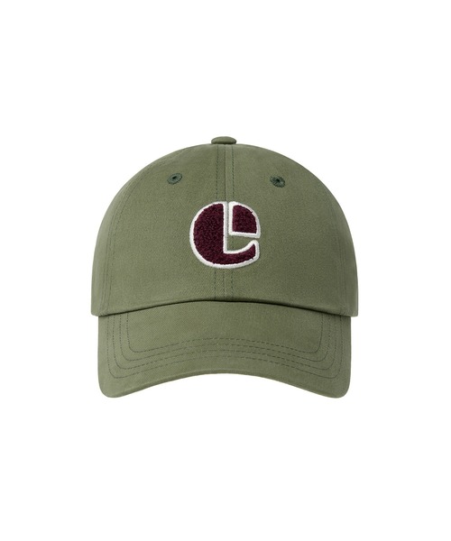 EMIS(イミス)の「BOUCLE VINTAGE LOGO BALL CAP(キャップ・レディース・ベージュ/ネイビー/オレンジ/ブラウン/レッド/ブラック/カーキ/ブルー・FREE)」の21枚目の写真