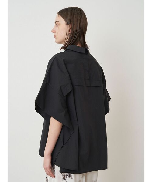 ELENDEEK（エレンディーク）の「オーバーテントブラウス（シャツ/ブラウス・レディース・ブラック/オフホワイト/ブルー・FREE）」の9枚目の写真