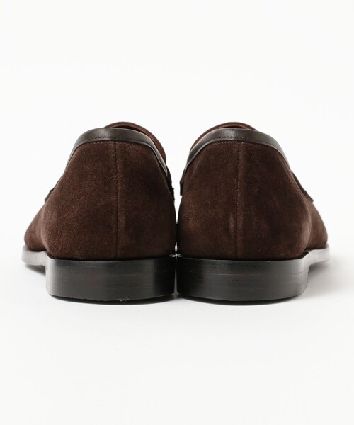 CROCKETT&JONES(クロケットアンドジョーンズ)の「【別注】CROCKETT&JONES / MAINE2 スエードローファー(ドレスシューズ・メンズ・ダークブラウン・5.5inch/6inch/6.5inch/7inch/7.5inch/8inch/8.5inch/9inch/9.5inch/5inch)」の6枚目の写真