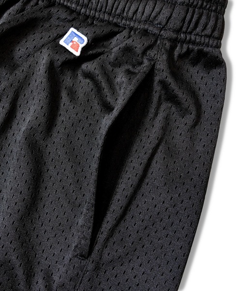 Russell Athletic(ラッセルアスレティック)の「RUSSELL MESH JERSEY PRACTICE SHORTS(その他パンツ・メンズ・ブラック・M/L)」の5枚目の写真