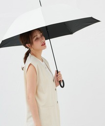 macocca（マコッカ）の「完全遮光 UVカット率100% 晴雨兼用 軽量スリム ジャンプ傘 makez. マケズ 無地 親骨58cm（長傘）」