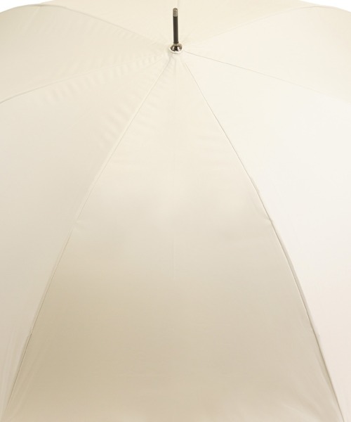 macocca（マコッカ）の「完全遮光 UVカット率100% 晴雨兼用 軽量スリム ジャンプ傘 makez. マケズ 無地 親骨58cm（長傘・レディース・ブラウン/モカ/アイボリー/グレイッシュベージュ・FREE）」の9枚目の写真