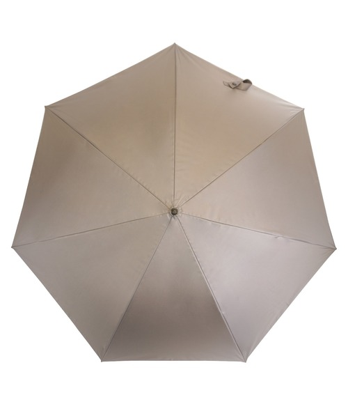 macocca（マコッカ）の「完全遮光 UVカット率100% 晴雨兼用 軽量スリム ジャンプ傘 makez. マケズ 無地 親骨58cm（長傘・レディース・ブラウン/モカ/アイボリー/グレイッシュベージュ・FREE）」の18枚目の写真