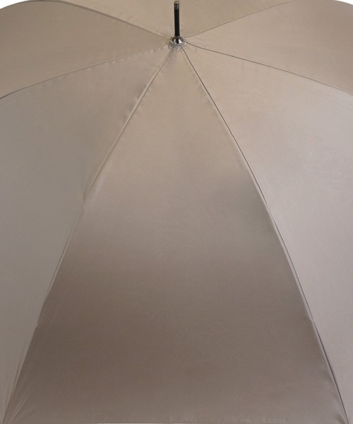 macocca（マコッカ）の「完全遮光 UVカット率100% 晴雨兼用 軽量スリム ジャンプ傘 makez. マケズ 無地 親骨58cm（長傘・レディース・ブラウン/モカ/アイボリー/グレイッシュベージュ・FREE）」の19枚目の写真