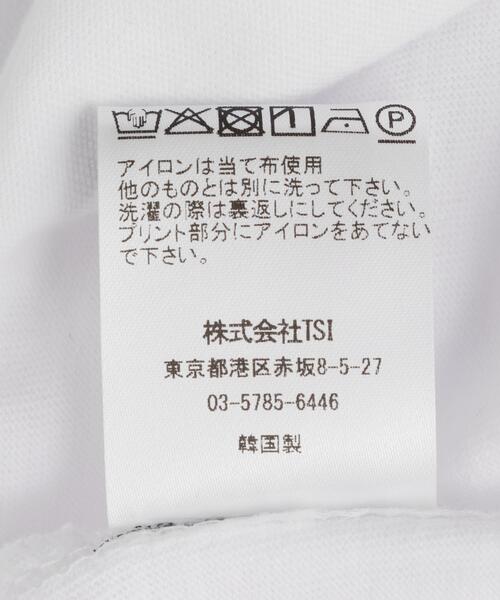 L.H.P(エルエイチピー)の「2113STUDIO/イイルイルサムスタジオ/Loose fit Tshirts Heart cloud(Tシャツ/カットソー・レディース・ホワイト・F)」の10枚目の写真