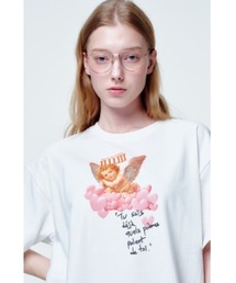 2113STUDIO/イイルイルサムスタジオ/Loose fit Tshirts Heart cloud