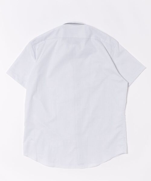 TOKYO SHIRTS(トウキョウシャツ)の「【超形態安定】 形態安定ノンアイロン ボタンダウン 半袖ビジネスワイシャツ(大きいサイズ)(ビジネスシャツ・メンズ・グレー・首回り47cm/首回り45cm)」の7枚目の写真