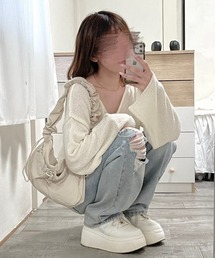 etta（エタ）の「くしゅくしゅばっぐ（ハンドバッグ）」