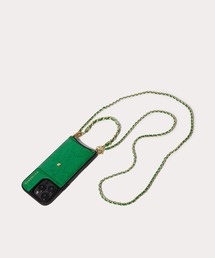 BANDOLIER（バンドリヤー）の「BANDOLIER / LILY SNAKE GREEN BANDOLET iphone15 シリーズケース（スマホケース/カバー）」
