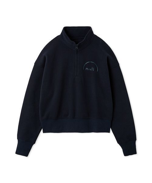 null.（ヌル）の「ZIPスウェットトップス（スウェット・レディース・ブラック/オートミール/ネイビー・F）」の13枚目の写真