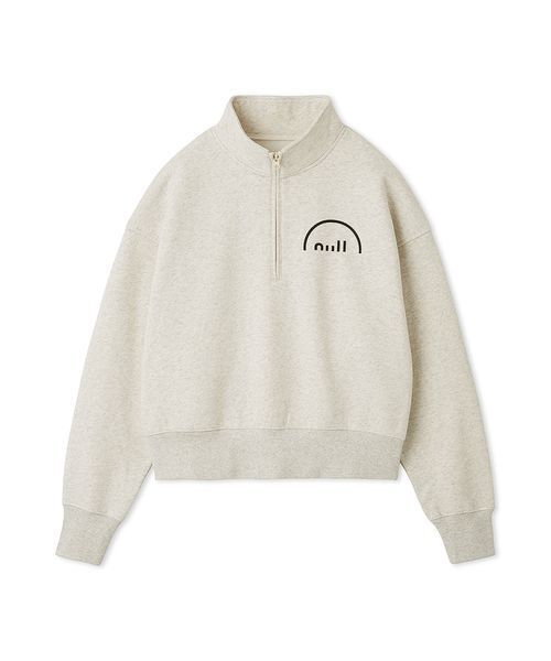 null.（ヌル）の「ZIPスウェットトップス（スウェット・レディース・ブラック/オートミール/ネイビー・F）」の14枚目の写真