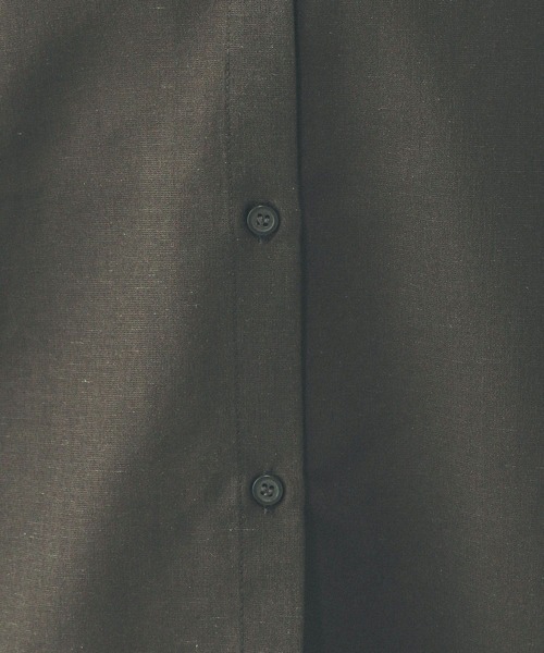 GLOBAL WORK（グローバルワーク）の「イージーケアシアーチュニック/497002（シャツ/ブラウス・レディース・ダークグレー/ダークブラウン/オフホワイト/オレンジ系その他3・LARGE/MEDIUM）」の21枚目の写真