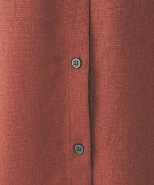 GLOBAL WORK（グローバルワーク）の「イージーケアシアーチュニック/497002（シャツ/ブラウス・レディース・ダークグレー/ダークブラウン/オフホワイト/オレンジ系その他3・LARGE/MEDIUM）」の19枚目の写真