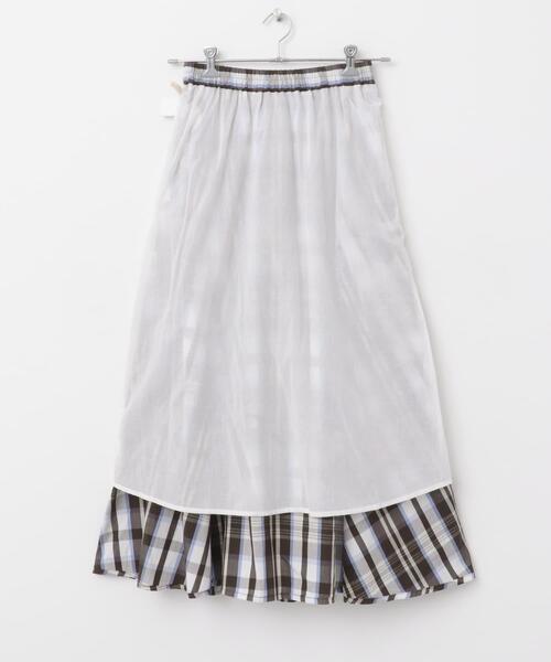 URBAN RESEARCH Sonny Label(アーバンリサーチサニーレーベル)の「マルチチェックカラースカート(スカート・レディース・ネイビー/ブラウン/ブラック・FREE)」の5枚目の写真