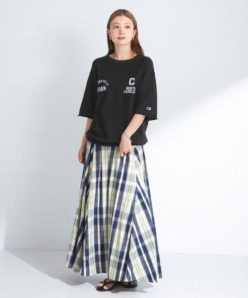 URBAN RESEARCH Sonny Label(アーバンリサーチサニーレーベル)の「マルチチェックカラースカート(スカート・レディース・ネイビー/ブラウン/ブラック・FREE)」の8枚目の写真