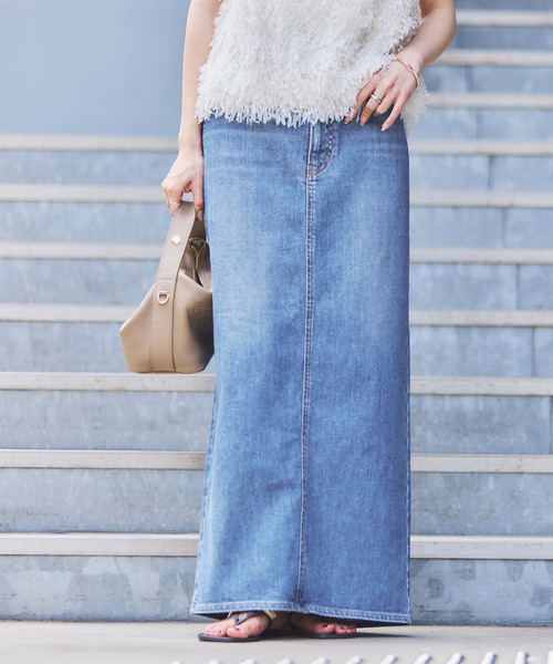【美品】Noble ニードバイヘリテージ デニムスカート NOBLE別注》 NEED by heritage/ニードバイヘリテージ RINA