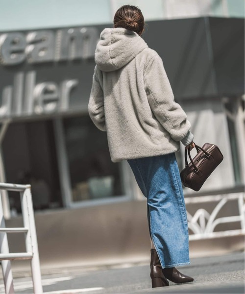 NEEDBY heritage（ニードバイヘリテージ）の「《NOBLE別注》 NEED by heritage/ニードバイヘリテージ RINA（デニムスカート・レディース・ブルー・26/25/24/23）」の11枚目の写真