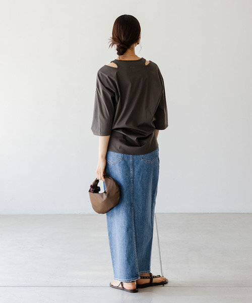 NEEDBY heritage（ニードバイヘリテージ）の「《NOBLE別注》 NEED by heritage/ニードバイヘリテージ RINA（デニムスカート・レディース・ブルー・26/25/24/23）」の17枚目の写真